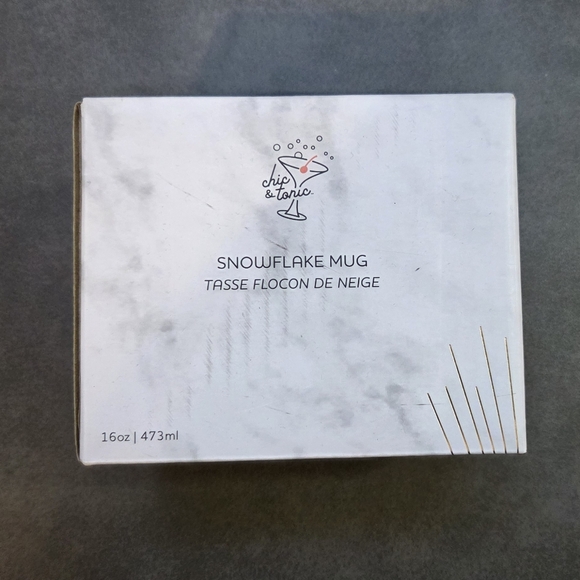 New Chic And Tonic Snowflake Mug - Picture 2 of 4